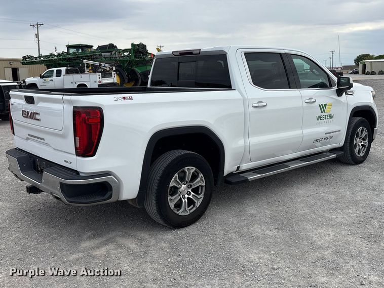 image for item FC2202 2019 GMC Sierra 1500 SLT Crew Cab pickup truck