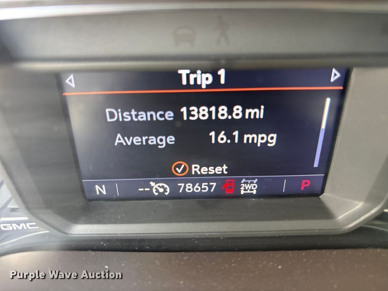 image for item FC2202 2019 GMC Sierra 1500 SLT Crew Cab pickup truck