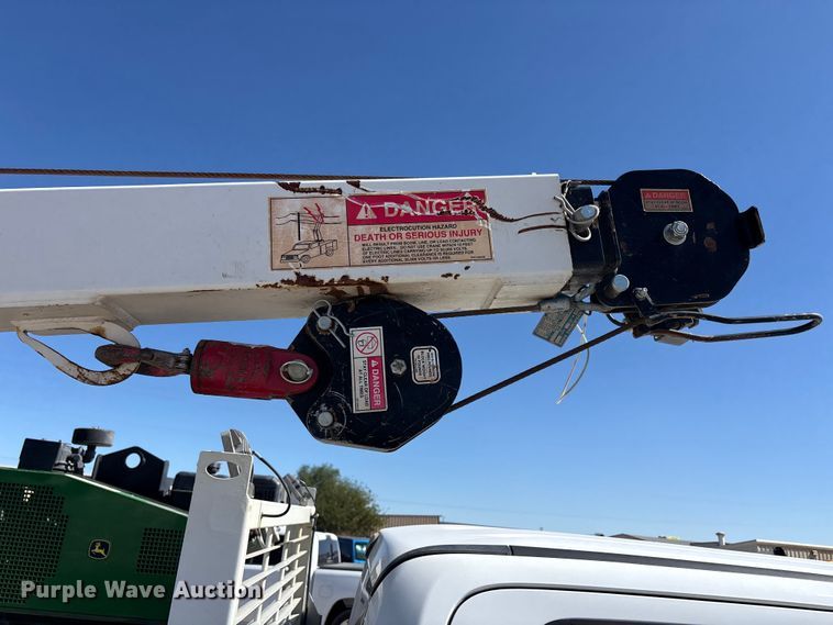 image for item FC2205 2019 Ford F350 Super Duty XL Ext. Cab utility bed pickup truck