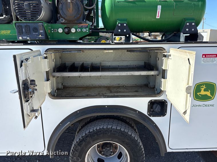 image for item FC2205 2019 Ford F350 Super Duty XL Ext. Cab utility bed pickup truck