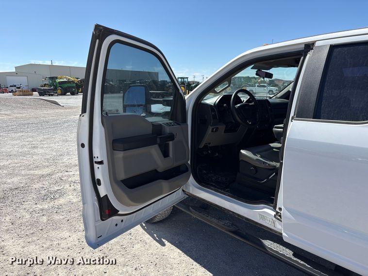 image for item FC2205 2019 Ford F350 Super Duty XL Ext. Cab utility bed pickup truck