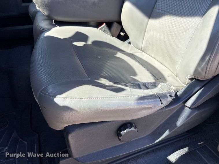 image for item FC2205 2019 Ford F350 Super Duty XL Ext. Cab utility bed pickup truck