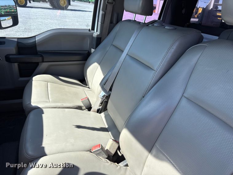 image for item FC2205 2019 Ford F350 Super Duty XL Ext. Cab utility bed pickup truck