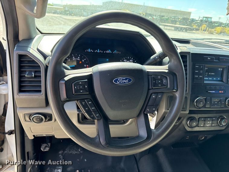 image for item FC2205 2019 Ford F350 Super Duty XL Ext. Cab utility bed pickup truck