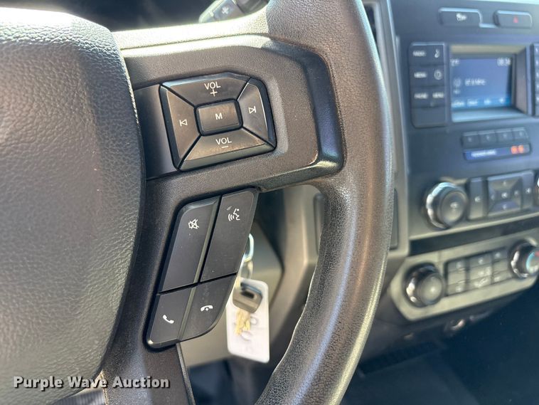 image for item FC2205 2019 Ford F350 Super Duty XL Ext. Cab utility bed pickup truck