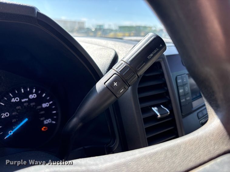 image for item FC2205 2019 Ford F350 Super Duty XL Ext. Cab utility bed pickup truck