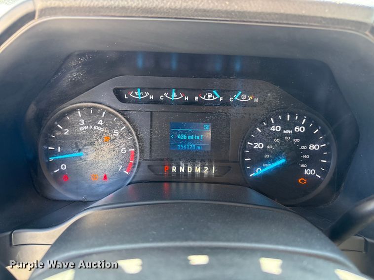 image for item FC2205 2019 Ford F350 Super Duty XL Ext. Cab utility bed pickup truck