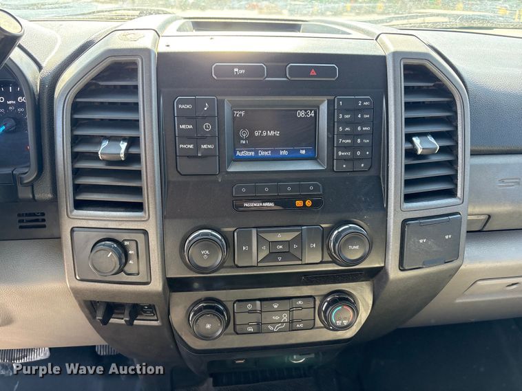 image for item FC2205 2019 Ford F350 Super Duty XL Ext. Cab utility bed pickup truck