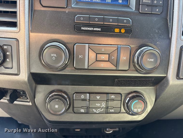 image for item FC2205 2019 Ford F350 Super Duty XL Ext. Cab utility bed pickup truck