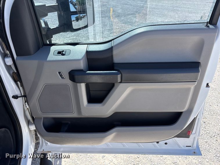 image for item FC2205 2019 Ford F350 Super Duty XL Ext. Cab utility bed pickup truck