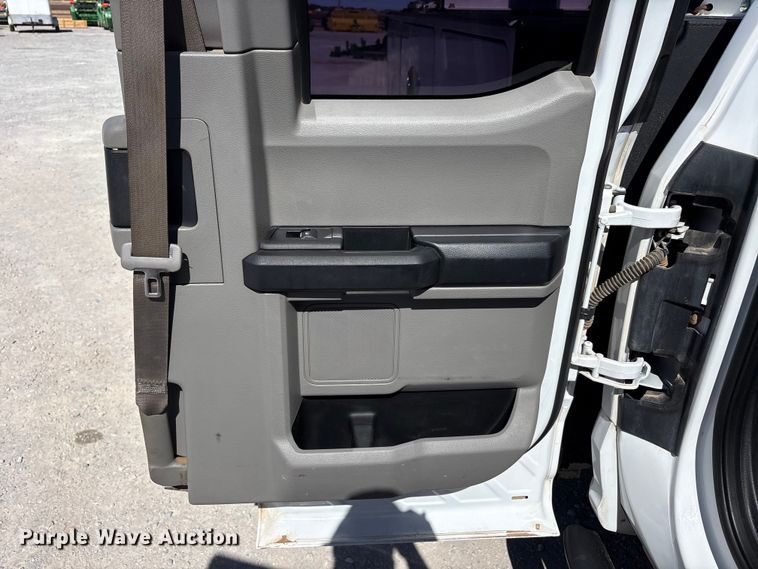 image for item FC2205 2019 Ford F350 Super Duty XL Ext. Cab utility bed pickup truck