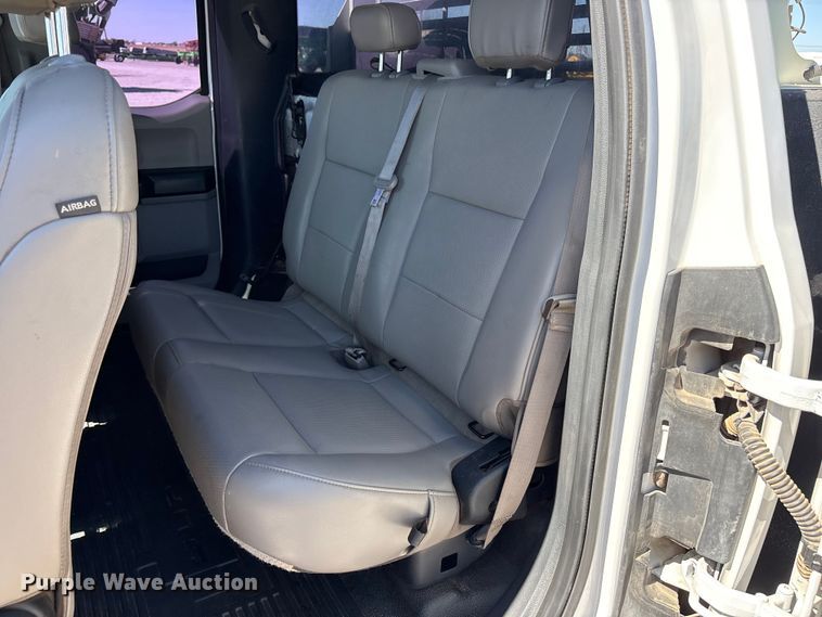 image for item FC2205 2019 Ford F350 Super Duty XL Ext. Cab utility bed pickup truck