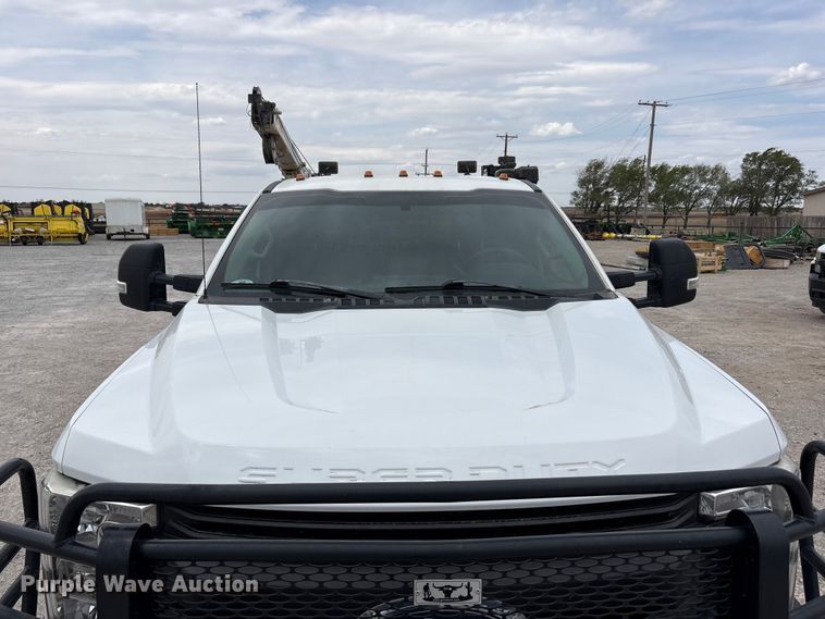 image for item FC2206 2019 Ford F350 Super Duty XL Ext. Cab utility bed pickup truck