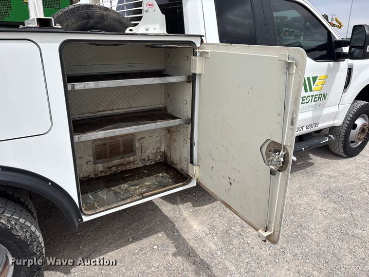 image for item FC2206 2019 Ford F350 Super Duty XL Ext. Cab utility bed pickup truck
