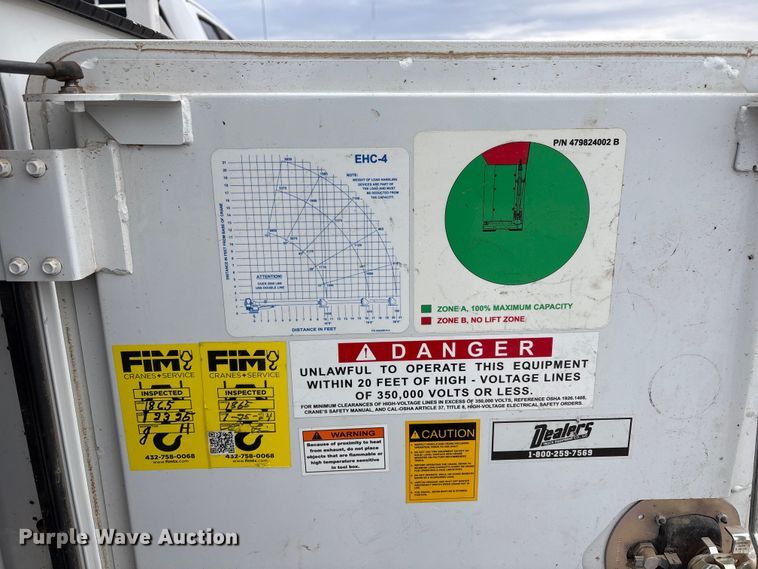 image for item FC2206 2019 Ford F350 Super Duty XL Ext. Cab utility bed pickup truck