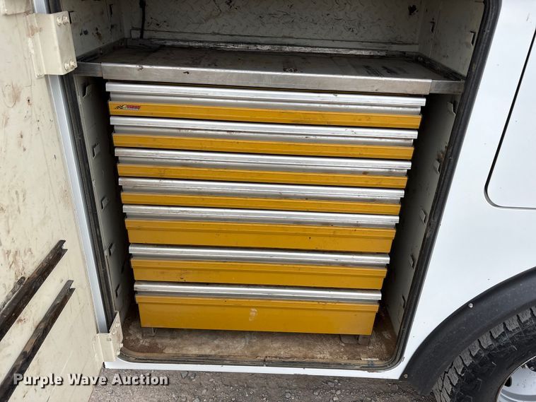 image for item FC2206 2019 Ford F350 Super Duty XL Ext. Cab utility bed pickup truck