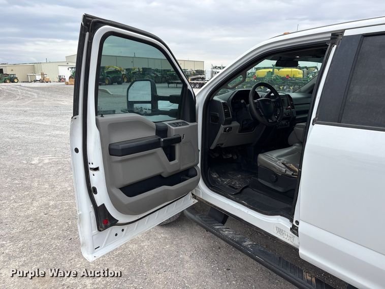 image for item FC2206 2019 Ford F350 Super Duty XL Ext. Cab utility bed pickup truck