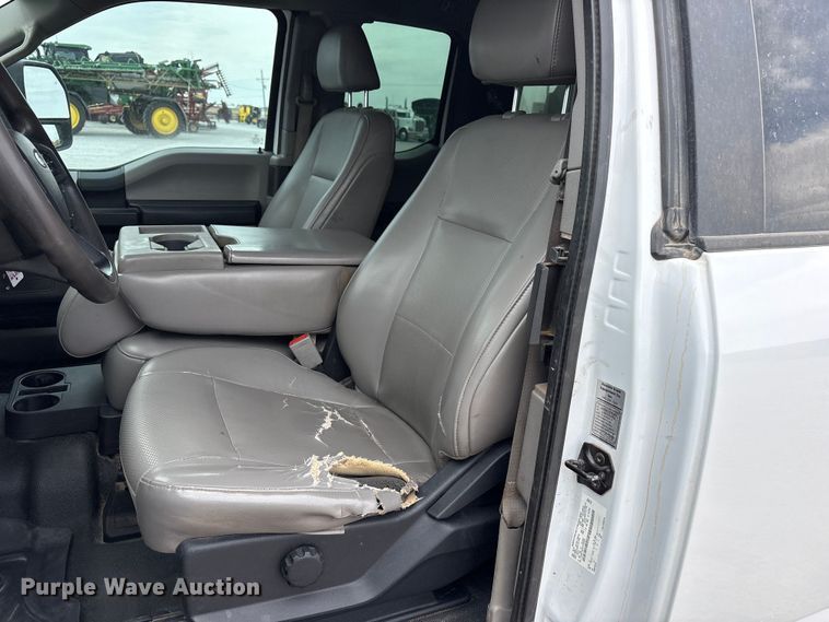 image for item FC2206 2019 Ford F350 Super Duty XL Ext. Cab utility bed pickup truck