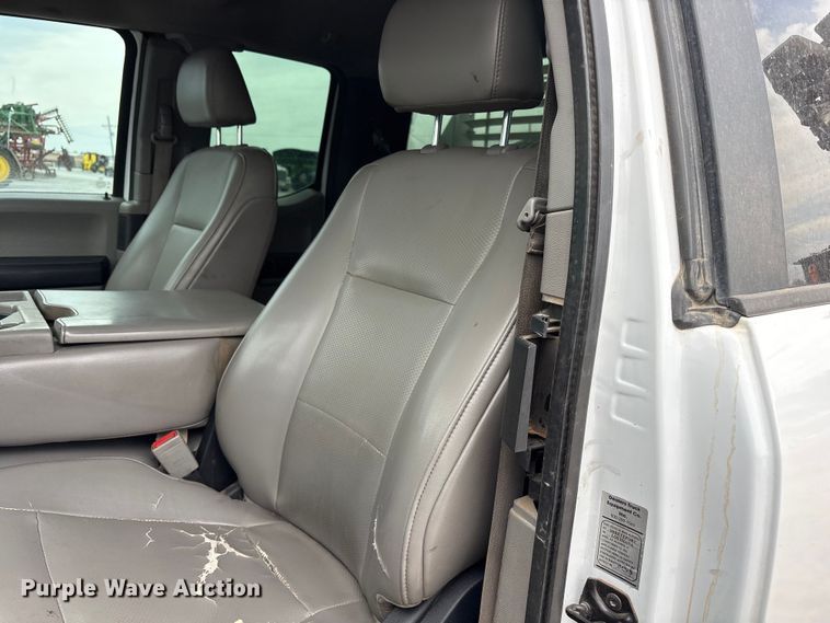 image for item FC2206 2019 Ford F350 Super Duty XL Ext. Cab utility bed pickup truck