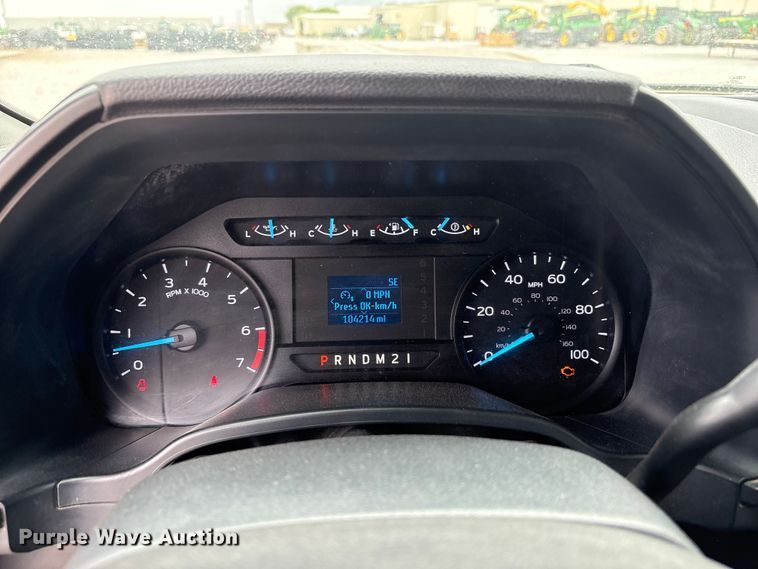 image for item FC2206 2019 Ford F350 Super Duty XL Ext. Cab utility bed pickup truck