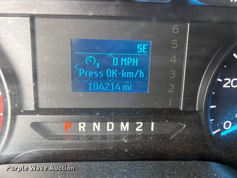 image for item FC2206 2019 Ford F350 Super Duty XL Ext. Cab utility bed pickup truck