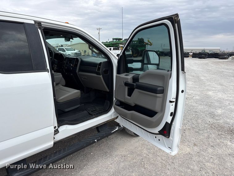 image for item FC2206 2019 Ford F350 Super Duty XL Ext. Cab utility bed pickup truck