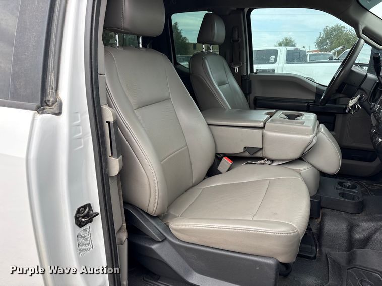 image for item FC2206 2019 Ford F350 Super Duty XL Ext. Cab utility bed pickup truck