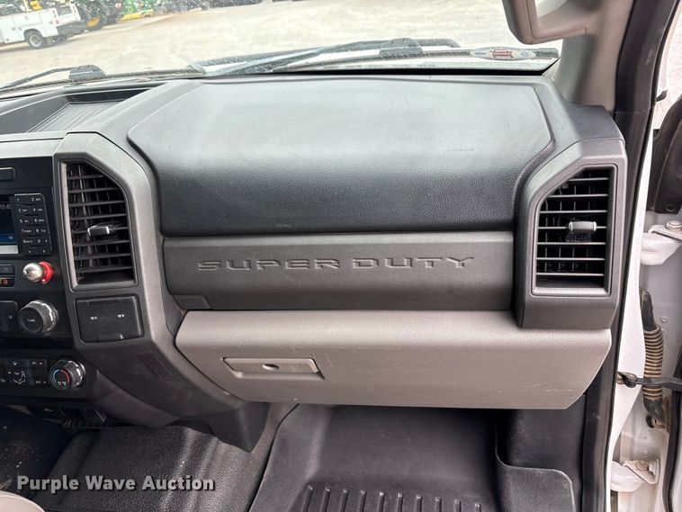 image for item FC2206 2019 Ford F350 Super Duty XL Ext. Cab utility bed pickup truck