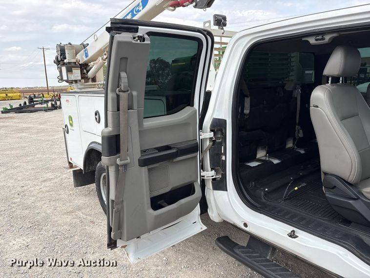 image for item FC2206 2019 Ford F350 Super Duty XL Ext. Cab utility bed pickup truck