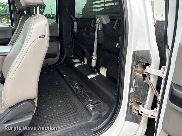 image for item FC2206 2019 Ford F350 Super Duty XL Ext. Cab utility bed pickup truck