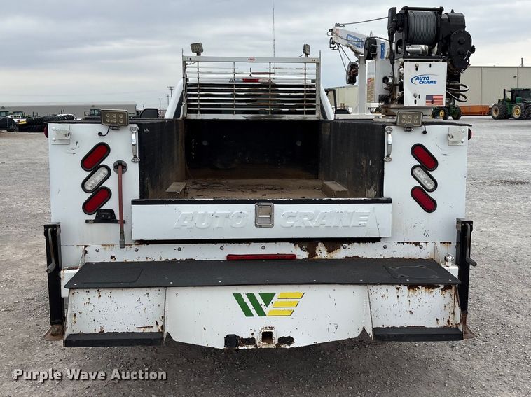 image for item FC2207 2019 Ford F350 Super Duty XL Ext. Cab utility bed pickup truck