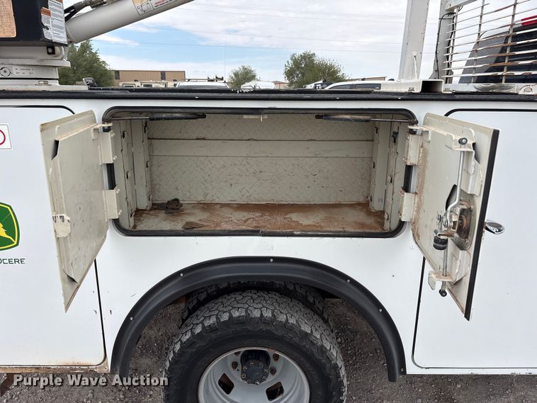 image for item FC2207 2019 Ford F350 Super Duty XL Ext. Cab utility bed pickup truck