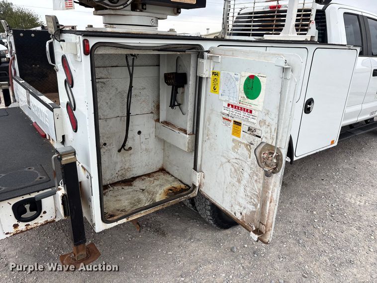 image for item FC2207 2019 Ford F350 Super Duty XL Ext. Cab utility bed pickup truck