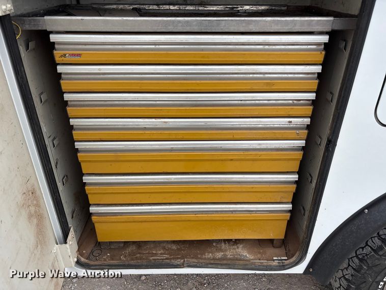 image for item FC2207 2019 Ford F350 Super Duty XL Ext. Cab utility bed pickup truck