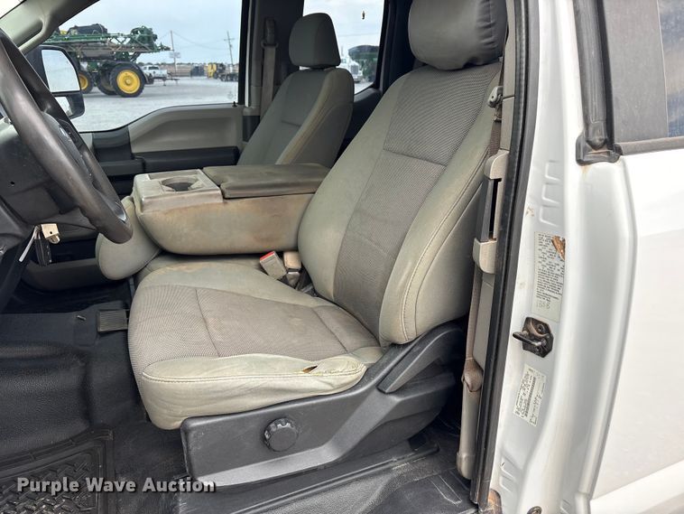 image for item FC2207 2019 Ford F350 Super Duty XL Ext. Cab utility bed pickup truck