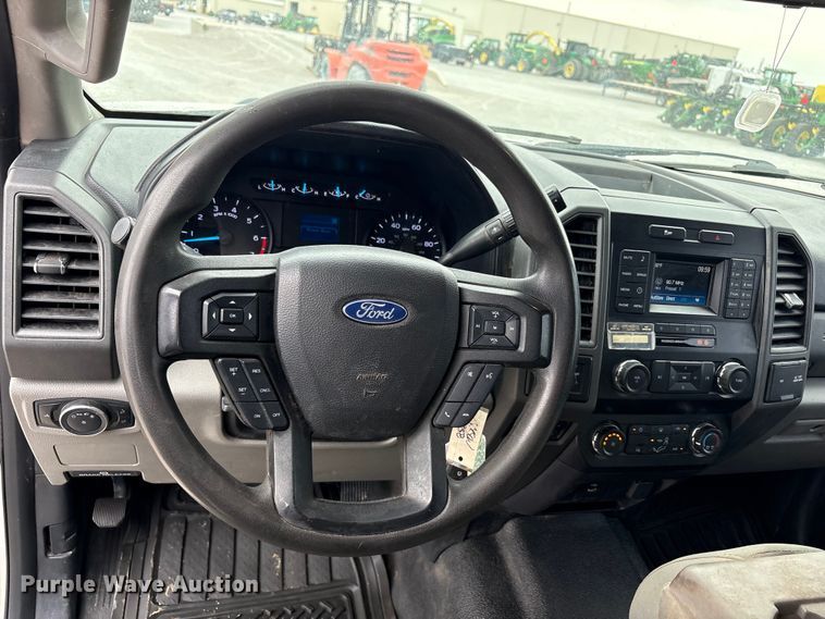 image for item FC2207 2019 Ford F350 Super Duty XL Ext. Cab utility bed pickup truck