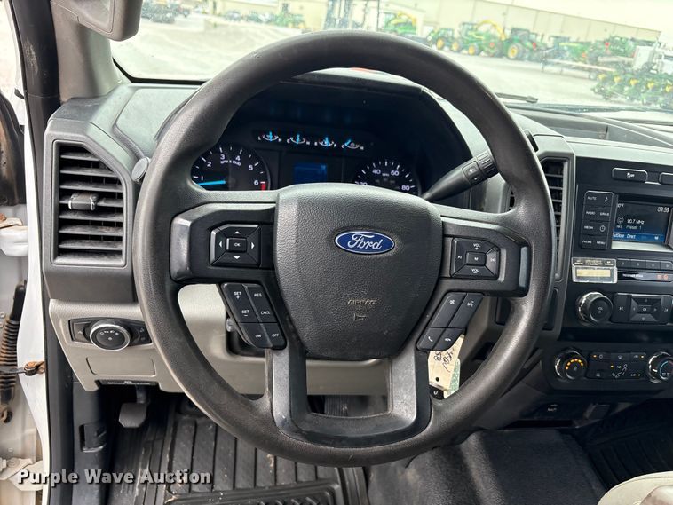 image for item FC2207 2019 Ford F350 Super Duty XL Ext. Cab utility bed pickup truck