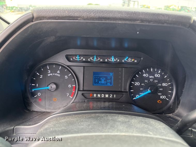 image for item FC2207 2019 Ford F350 Super Duty XL Ext. Cab utility bed pickup truck