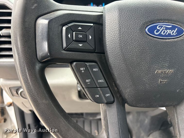 image for item FC2207 2019 Ford F350 Super Duty XL Ext. Cab utility bed pickup truck