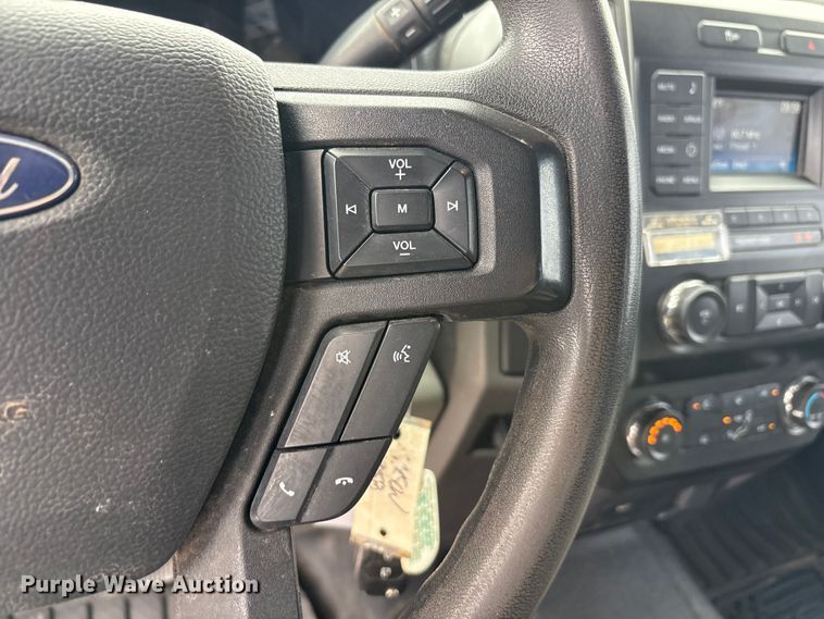 image for item FC2207 2019 Ford F350 Super Duty XL Ext. Cab utility bed pickup truck