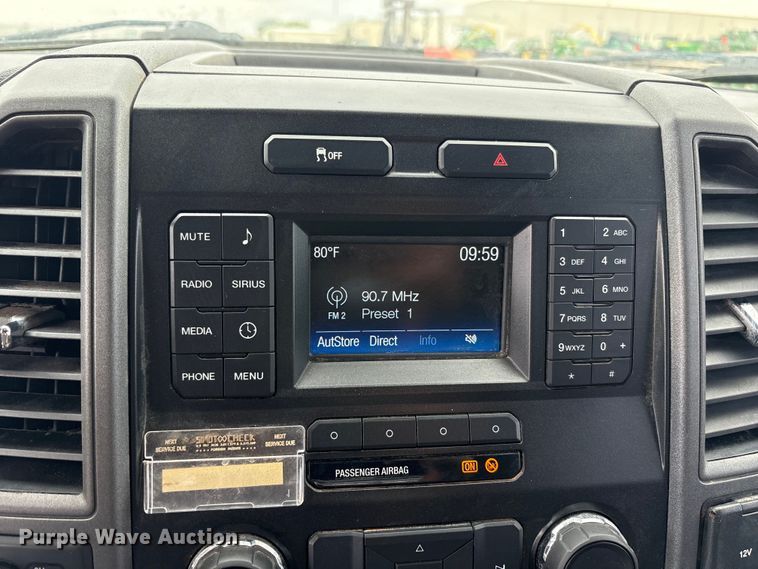 image for item FC2207 2019 Ford F350 Super Duty XL Ext. Cab utility bed pickup truck