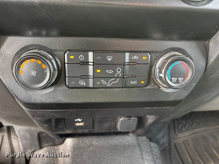 image for item FC2207 2019 Ford F350 Super Duty XL Ext. Cab utility bed pickup truck