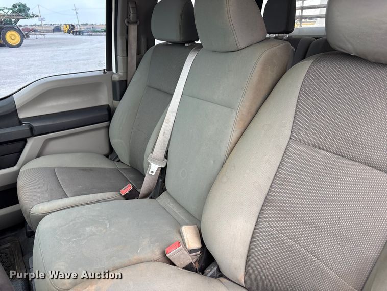 image for item FC2207 2019 Ford F350 Super Duty XL Ext. Cab utility bed pickup truck