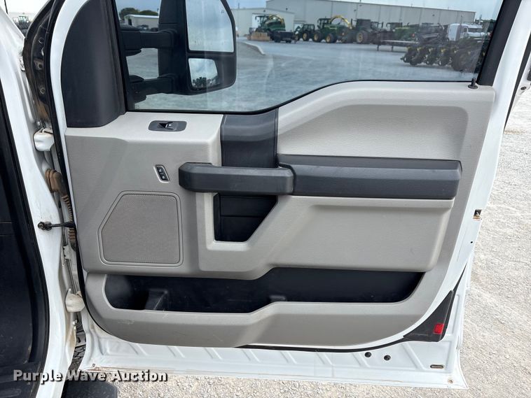 image for item FC2207 2019 Ford F350 Super Duty XL Ext. Cab utility bed pickup truck