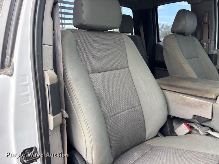 image for item FC2207 2019 Ford F350 Super Duty XL Ext. Cab utility bed pickup truck