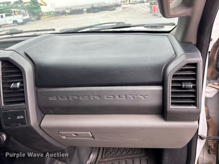 image for item FC2207 2019 Ford F350 Super Duty XL Ext. Cab utility bed pickup truck