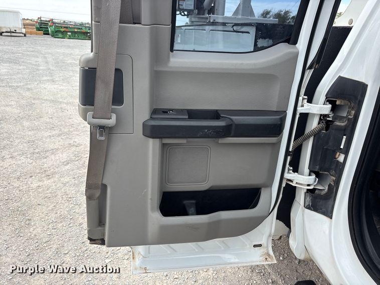 image for item FC2207 2019 Ford F350 Super Duty XL Ext. Cab utility bed pickup truck