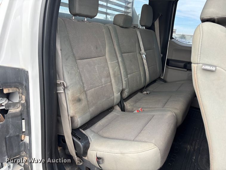 image for item FC2207 2019 Ford F350 Super Duty XL Ext. Cab utility bed pickup truck