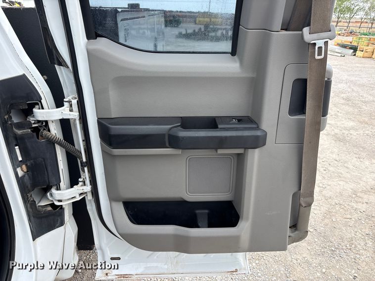 image for item FC2207 2019 Ford F350 Super Duty XL Ext. Cab utility bed pickup truck