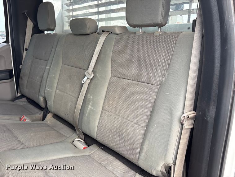 image for item FC2207 2019 Ford F350 Super Duty XL Ext. Cab utility bed pickup truck